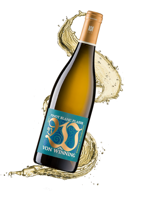 Flasche Pinot Blanc Plaisir 2017
